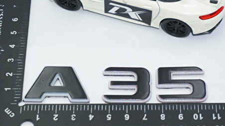DK Tuning A 35 Bagaj Gri Siyah ABS Yazı Logo Benz İle Uyumlu