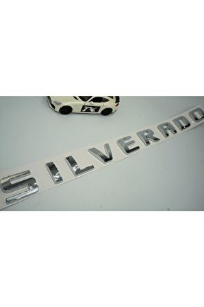 Chevrolet Siverado Bagaj 3m 3d Krom Abs Yazı Logo Amblem