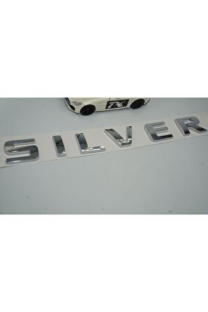 Chevrolet Siverado Bagaj 3m 3d Krom Abs Yazı Logo Amblem