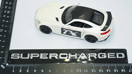 DK Tuning Supercharged Bagaj Siyah Logo Arma Range Rover İle Uyumlu