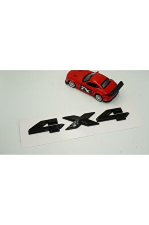 DK Arazi Off Road 4X4 Logo Büyük Boy Siyah ABS Bagaj 3M 3D Logo Arma