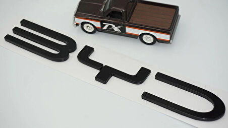 DK Tuning Byd Ön Kaput Siyah 25 cm Bagaj Yazı Logo Arma