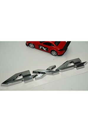 DK Arazi Off Road 4X4 Logo Büyük Boy Krom ABS Bagaj 3M 3D Logo Arma