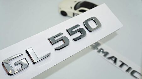 DK Tuning GL550 4Matic Bagaj Krom ABS Yazı Logo Benz İle Uyumlu