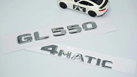 DK Tuning GL550 4Matic Bagaj Krom ABS Yazı Logo Benz İle Uyumlu