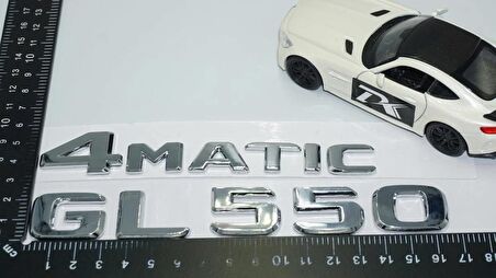 DK Tuning GL550 4Matic Bagaj Krom ABS Yazı Logo Benz İle Uyumlu