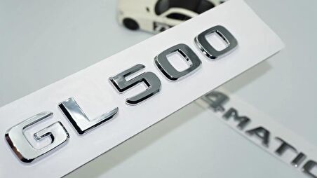 DK Tuning GL500 4Matic Bagaj Krom ABS Yazı Logo Benz İle Uyumlu