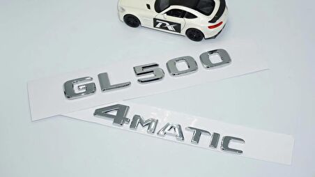 DK Tuning GL500 4Matic Bagaj Krom ABS Yazı Logo Benz İle Uyumlu