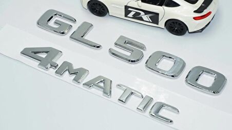 DK Tuning GL500 4Matic Bagaj Krom ABS Yazı Logo Benz İle Uyumlu