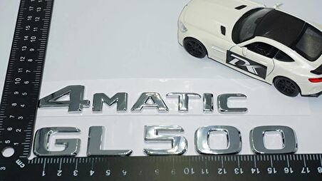 DK Tuning GL500 4Matic Bagaj Krom ABS Yazı Logo Benz İle Uyumlu
