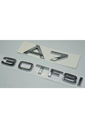 Audi A7 30 Tfsi Krom Abs 3m 3d Bagaj Yazı Logo Orjinal Ürün