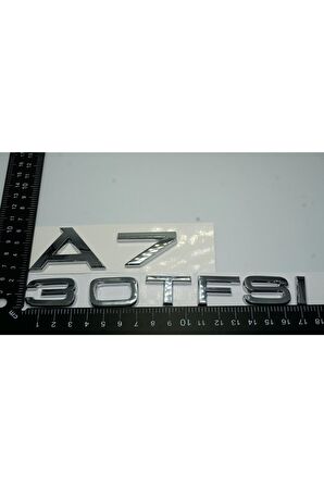 Audi A7 30 Tfsi Krom Abs 3m 3d Bagaj Yazı Logo Orjinal Ürün