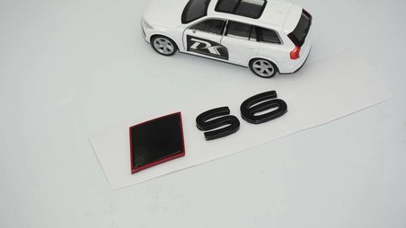 DK Tuning S6 2025+ Bagaj Siyah Yazı Logo Arma Audi İle Uyumlu