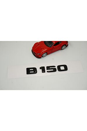 B 150 Bagaj Parlak Siyah Abs 3m 3d Yazı Logo