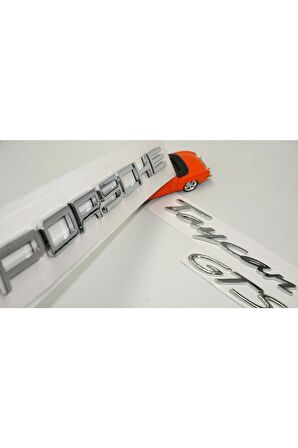 Porsche Taycan Gts Bagaj 3m 3d Abs Yazı Logo Amblem Seti Orjinal Ürün