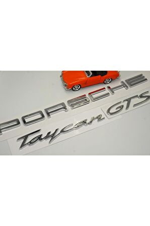 Porsche Taycan Gts Bagaj 3m 3d Abs Yazı Logo Amblem Seti Orjinal Ürün