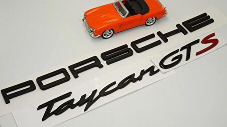 DK Tuning Porsche Taycan GTS Bagaj 3M 3D ABS Yazı Logo Amblem Seti
