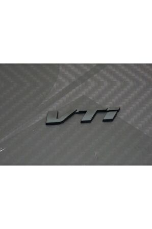 DK Honda VTi Siyah Metal Bagaj 3M 3D Yazı Logo Amblem