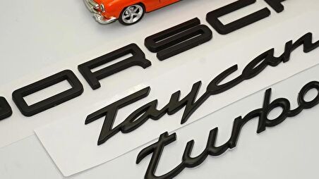 DK Tuning Porsche Taycan Turbo Bagaj 3M 3D ABS Yazı Logo Amblem Seti
