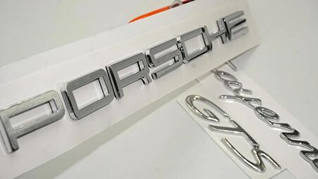 DK Tuning Porsche Cayenne GTS Bagaj 3M 3D ABS Yazı Logo Amblem Seti