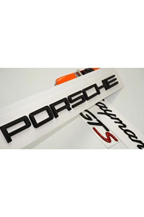 Porsche Cayenne Uyumlu  Bagaj 3m 3d Abs Yazı Logo Amblem Seti