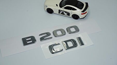 Dk Tuning B200 Cdi Bagaj Krom Abs 3m 3d Yazı Logo Benz İle Uyumlu