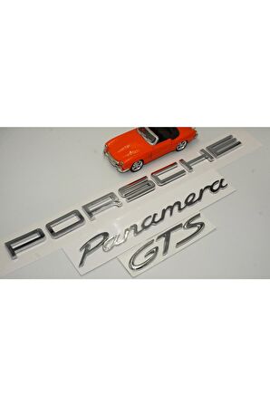 Porsche Panamera Gts Bagaj 3m 3d Abs Yazı Logo Amblem Seti Uyumlu