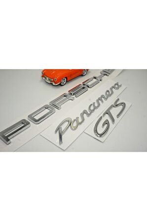 Porsche Panamera Gts Bagaj 3m 3d Abs Yazı Logo Amblem Seti Uyumlu
