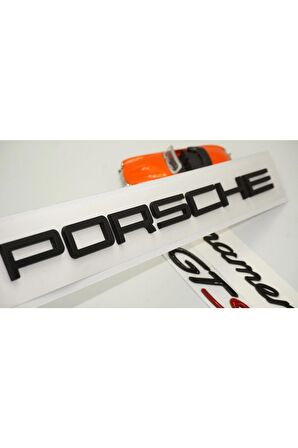 Panamera Gts Bagaj 3m 3d Abs Yazı Logo Amblem Seti Uyumlu