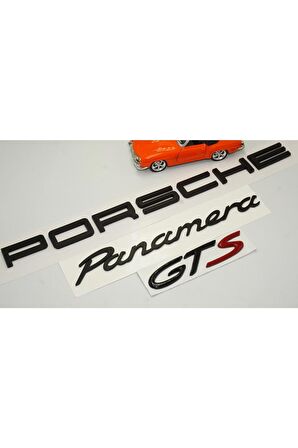 Panamera Gts Bagaj 3m 3d Abs Yazı Logo Amblem Seti Uyumlu