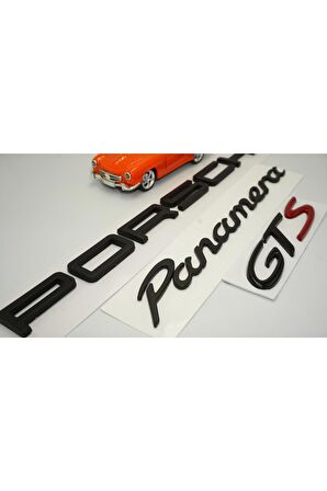 Panamera Gts Bagaj 3m 3d Abs Yazı Logo Amblem Seti Uyumlu