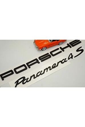 Porsche Panamera 4s Bagaj 3m 3d Abs Yazı Logo Amblem Seti Uyumlu