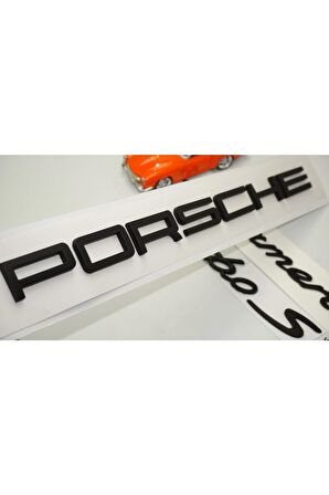 Porsche Panamera Turbo Uyumlu S Bagaj 3m 3d Abs Yazı Logo Amblem Seti