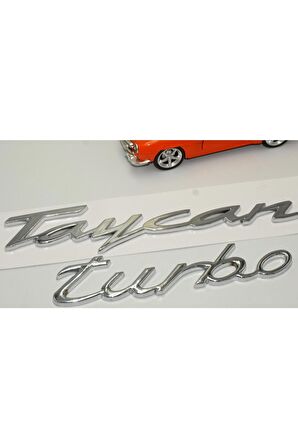 Porsche Taycan Turbo Bagaj 3m 3d Abs Yazı Logo Amblem Seti
