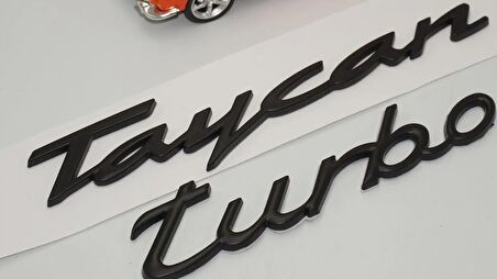 DK Tuning Porsche Taycan Turbo Bagaj 3M 3D ABS Yazı Logo Amblem Seti