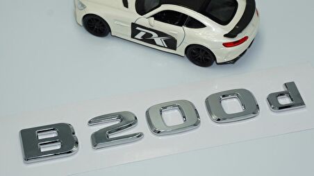 Dk Tuning B200d Bagaj Krom Abs 3m 3d Yazı Logo Benz İle Uyumlu