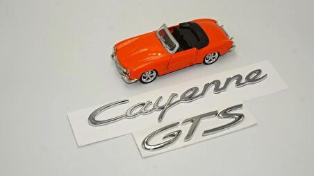 DK Tuning Porsche Cayenne GTS Bagaj 3M 3D ABS Yazı Logo Amblem Seti