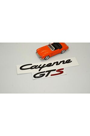 Porsche Cayenne Gts Bagaj 3m 3d Abs Yazı Logo Amblem Seti
