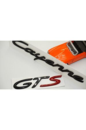 Porsche Cayenne Gts Bagaj 3m 3d Abs Yazı Logo Amblem Seti
