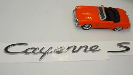 DK Tuning Porsche Cayenne S Bagaj 3M 3D ABS Yazı Logo Amblem Seti