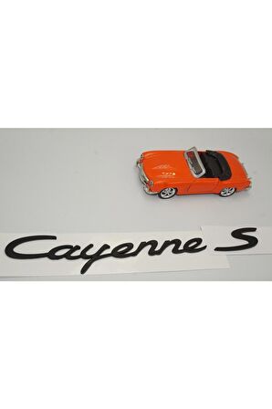 Porsche Cayenne S Uyumlu Bagaj 3m 3d Abs Yazı Logo Amblem Seti