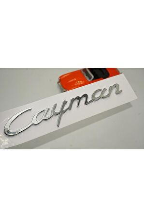 Porsche Cayman Bagaj 3m 3d Abs Yazı Logo Amblem
