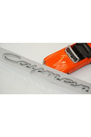 Porsche Cayman Bagaj 3m 3d Abs Yazı Logo Amblem