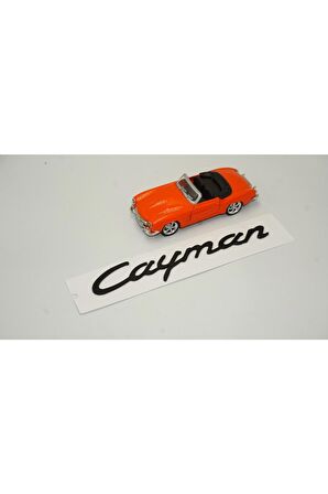 Porsche Cayman Bagaj 3m 3d Abs Yazı Logo Amblem