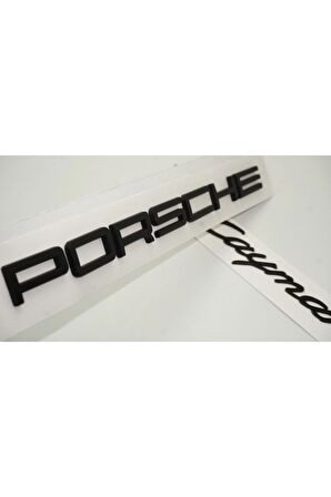 Porsche Cayman Bagaj 3m 3d Abs Yazı Logo Amblem Seti