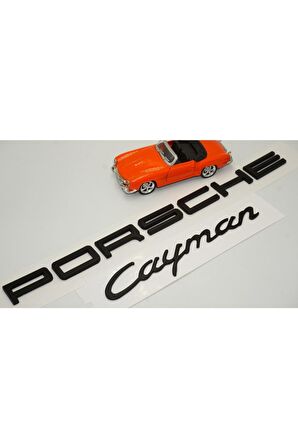 Porsche Cayman Bagaj 3m 3d Abs Yazı Logo Amblem Seti