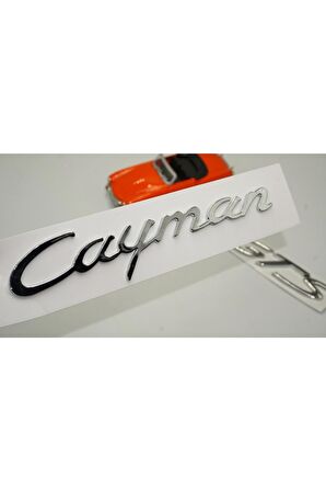 Porsche Cayman Gts Bagaj 3m 3d Abs Yazı Logo Amblem Seti