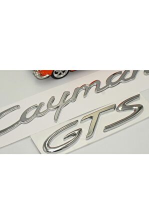 Porsche Cayman Gts Bagaj 3m 3d Abs Yazı Logo Amblem Seti