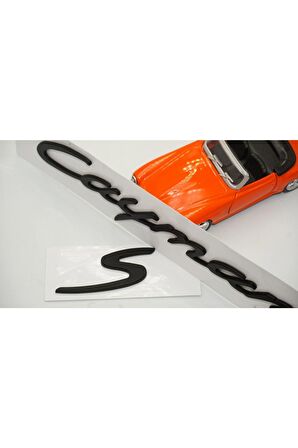 Porsche Cayman S Bagaj 3m 3d Abs Yazı Logo Amblem Seti