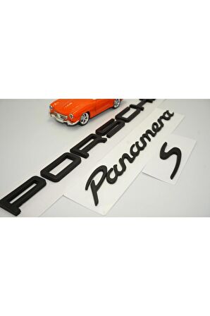 Porsche Panamera Uyumlu Bagaj 3m 3d Abs Yazı Logo Amblem Seti